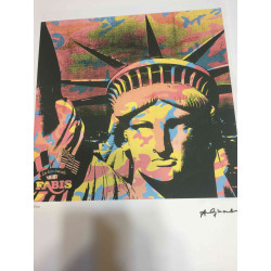 Andy Warhol Off set lithograph 100 cm edition 57x38