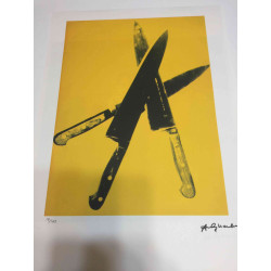 Litografia Andyho Warhola offsetová edícia 100 cm 57x38