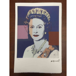 Andy Warhol Off set lithograph 100 cm edition 57x38