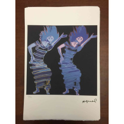 Litografia Andyho Warhola offsetová edícia 100 cm 57x38
