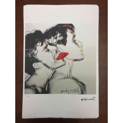 Andy Warhol Litografía edición off set 100 cm 57x38