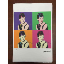 Andy Warhol Off set lithograph 100 cm edition 57x38