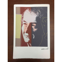 Andy Warhol Off set lithograph 100 cm edition 57x38