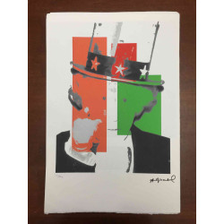 Andy Warhol Off set lithograph 100 cm edition 57x38