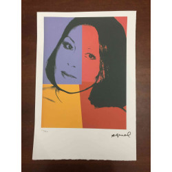 Litografia Andyho Warhola offsetová edícia 100 cm 57x38