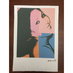 Andy Warhol Off set lithograph 100 cm edition 57x38