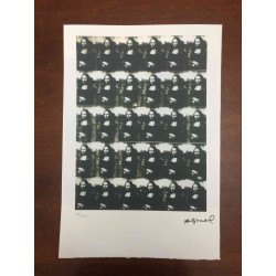 Andy Warhol Litografía offset edición 100 cm 57x38