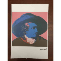 Andy Warhol Litografia edição off set 100 cm 57x38