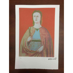 Andy Warhol Off set lithograph 100 cm edition 57x38