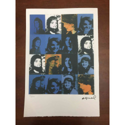 Andy Warhol Litografia edição off set 100 cm 57x38