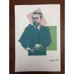 Andy Warhol Litografía offset edición 100 cm 57x38