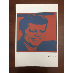 Andy Warhol Litografía edición off set 100 cm 57x38