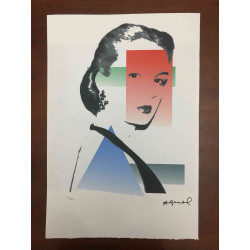 Litografie Andyho Warhola ofsetová edice 100 cm 57x38