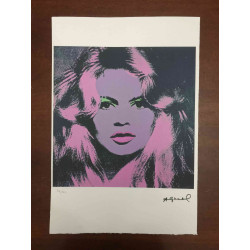 Litografie Andyho Warhola ofsetová edice 100 cm 57x38