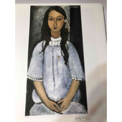 Amedeo Modigliani litho off set 50x70 cm Archief Parijs