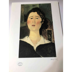 Amedeo Modigliani litho off set 50x70 cm Archief Parijs