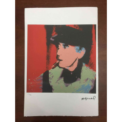 Andy Warhol Litografia off set edizione 100  cm 57x38