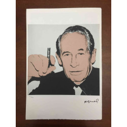 Andy Warhol Off set lithograph 100 cm edition 57x38