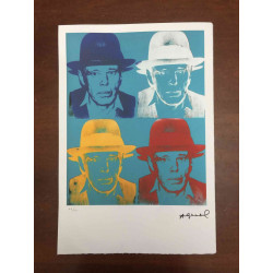 Andy Warhol Litografia off set edizioa 100 cm 57x38