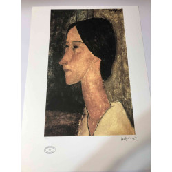 Amedeo Modigliani litho off set 50x70 cm Archief Parijs