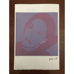 Andy Warhol Litografía edición off set 100 cm 57x38