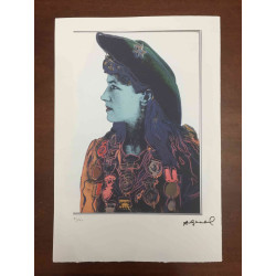 Andy Warhol Lithographie Off-Set-Edition 100 cm 57x38