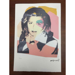 Andy Warhol Litografia edição off set 100 cm 57x38