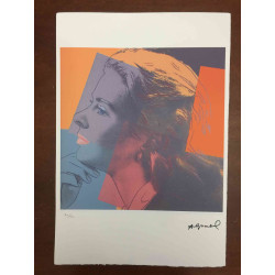 Andy Warhol Litografia off set edizioa 100 cm 57x38
