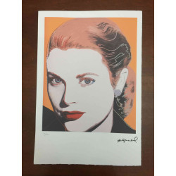 Andy Warhol Litografía edición off set 100 cm 57x38