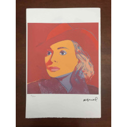 Andy Warhol Litografia off set edizione 100  cm 57x38