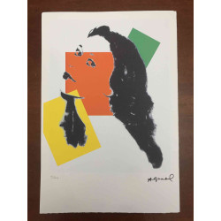 Andy Warhol Litografía edición off set 100 cm 57x38
