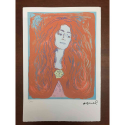 Litografia Andyho Warhola offsetová edícia 100 cm 57x38