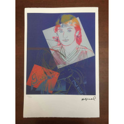 Andy Warhol Lithographie édition hors set 100 cm 57x38