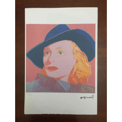 Andy Warhol Litografia off set edizioa 100 cm 57x38