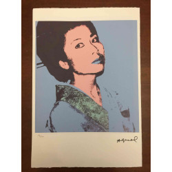 Andy Warhol Litografia off set edizione 100  cm 57x38