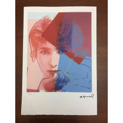 Litografie Andyho Warhola ofsetová edice 100 cm 57x38