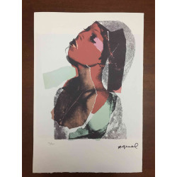 Litografia Andyho Warhola offsetová edícia 100 cm 57x38