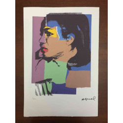 Andy Warhol Lithographie Off-Set-Edition 100 cm 57x38