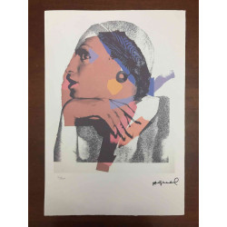 Andy Warhol Litografia off set editie 100 cm 57x38