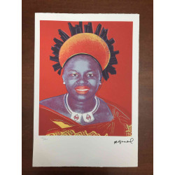 Andy Warhol Off set lithograph 100 cm edition 57x38