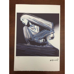 Andy Warhol Lithografie off-set editie 100 cm 57x38