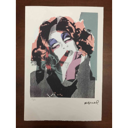 Andy Warhol Lithografie off-set editie 100 cm 57x38