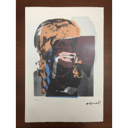 Andy Warhol Litografía offset edición 100 cm 57x38