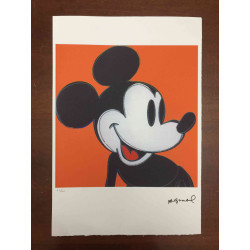 Andy Warhol Off set lithograph 100 cm edition 57x38