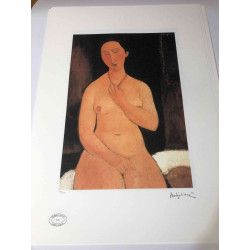 Amedeo Modigliani litho off set 50x70 cm Archief Parijs