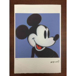 Andy Warhol Off set lithograph 100 cm edition 57x38