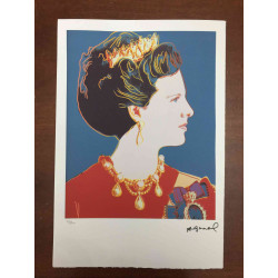 Andy Warhol Lithographie Off-Set-Edition 100 cm 57x38