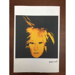 Andy Warhol Lithographie Off-Set-Edition 100 cm 57x38
