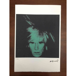 Andy Warhol Litografia off set edizione 100  cm 57x38