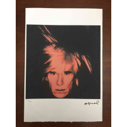 Andy Warhol Litografia off set edizioa 100 cm 57x38